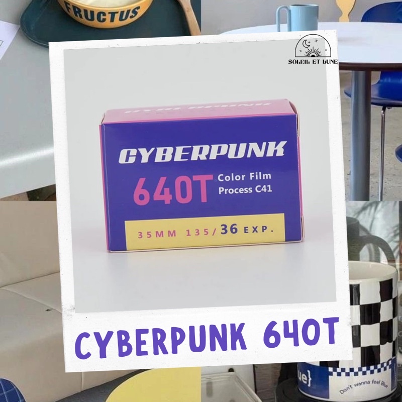 Cyberpunk 400D 35mm 36exp Color Film - Color Space