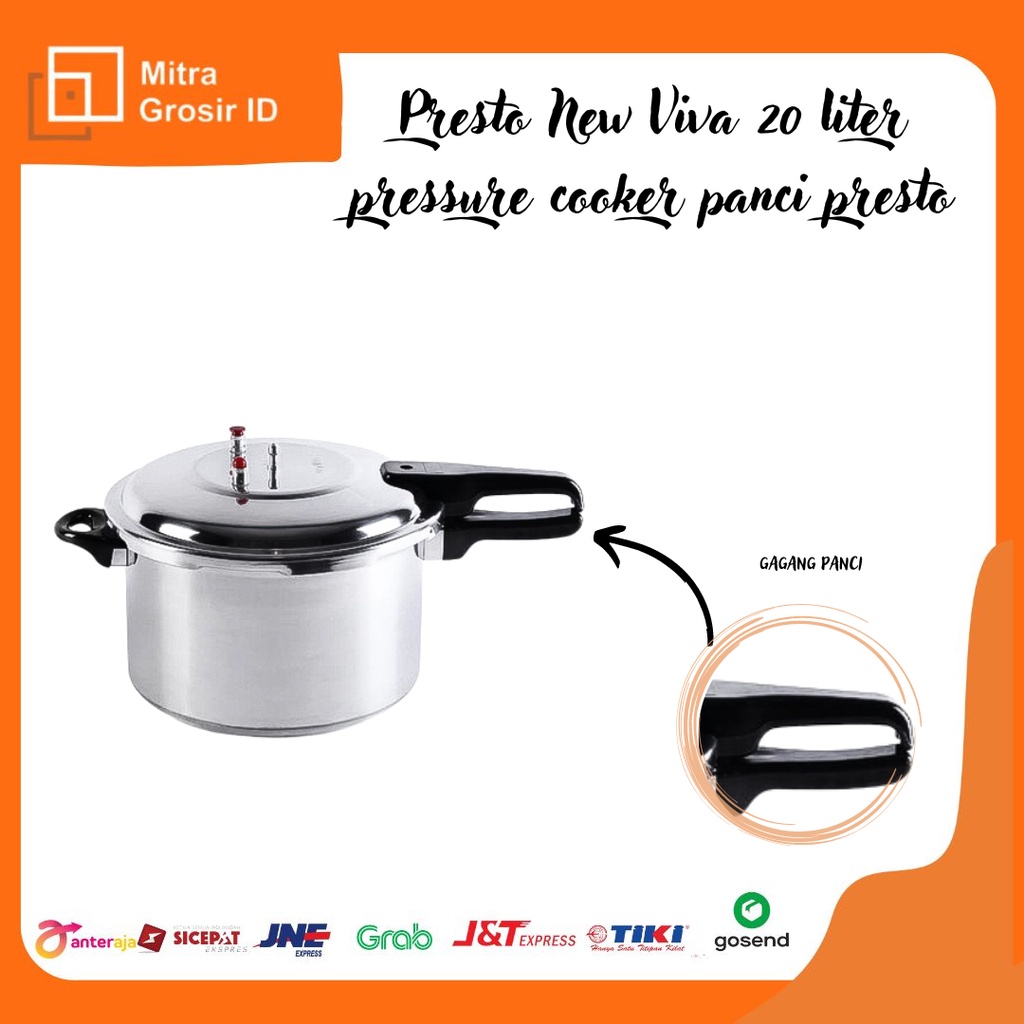 Presto NEW VIVA 20 L / Pressure Cooker Panci Presto