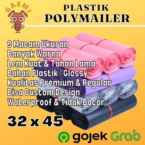 

Unik Polymailer Gaemi 32X45 Isi 100Pcs Ready Stock! Hemat