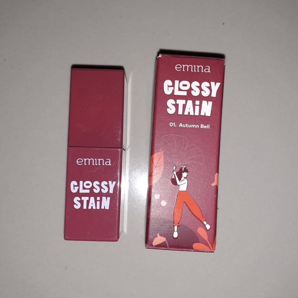 Emina Glossy Stain Lip Gloss Lip Glaze Glossy Stain RUMAH CANTIK