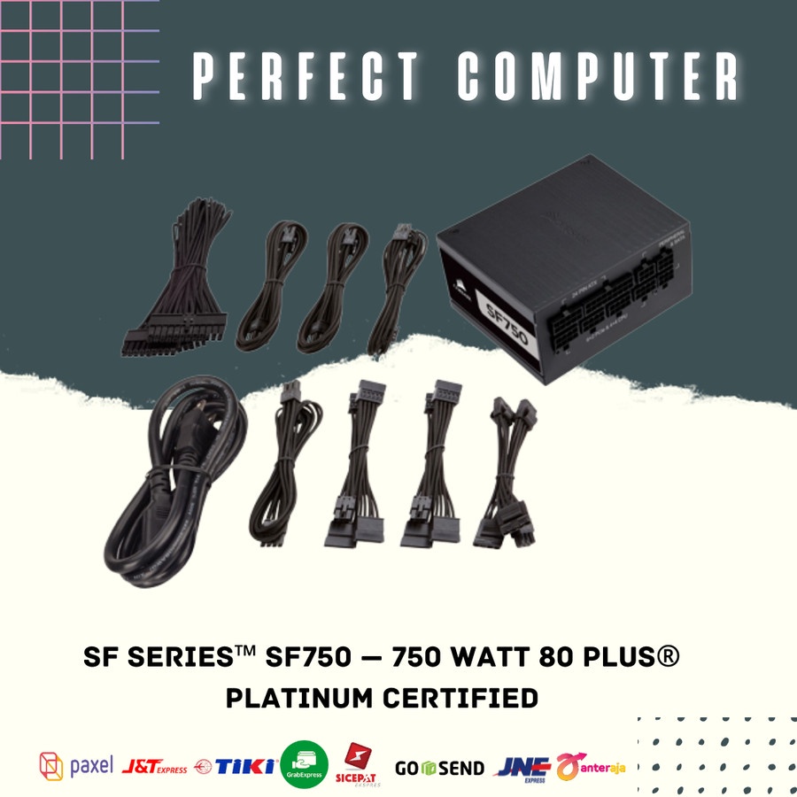 PSU CORSAIR SF750 Watt 80 PLUS Platinum Certified