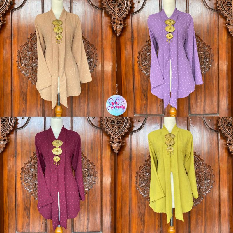 KUTUBARU BLOUSE URAGIRI | ONE SET KUTUBARU URAGIRI | SET ROK LILIT DAN BLOUSE