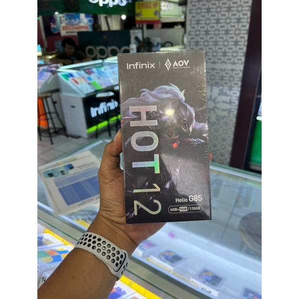 infinix hot 12 new ram 6/128gb garansi resmi