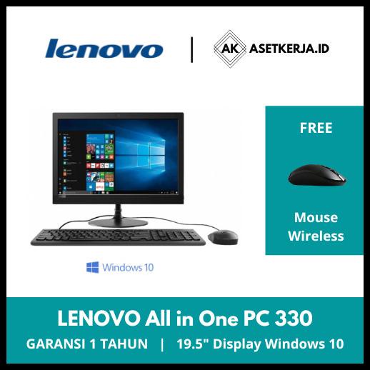 Lenovo All In One Aio Pc 330 Amd A6 8Gb 1Tb Hdd / Ssd W10 Original