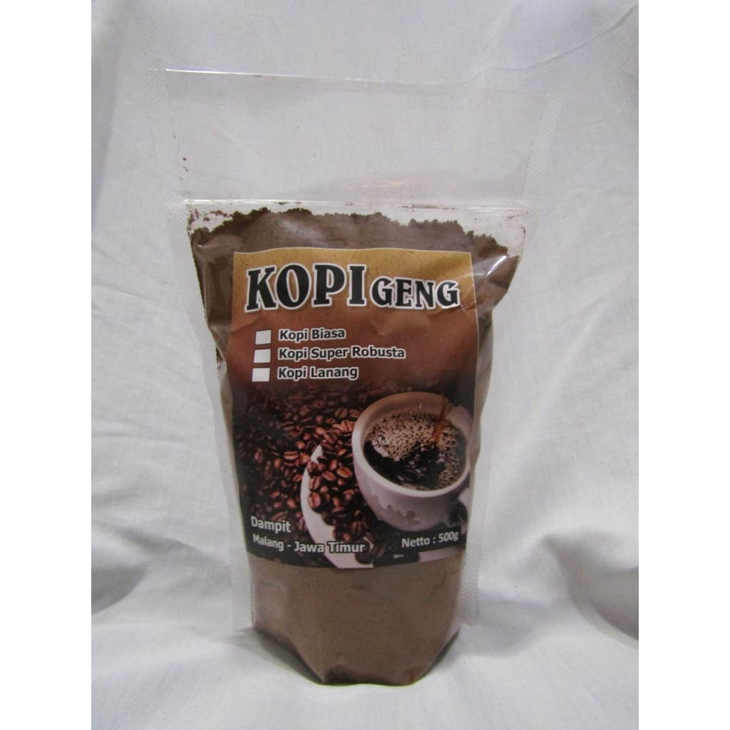 Jual KOPI DAMPIT BATURETNO MALANG ROBUSTA ORI AROMA KHAS 250gr | Shopee ...