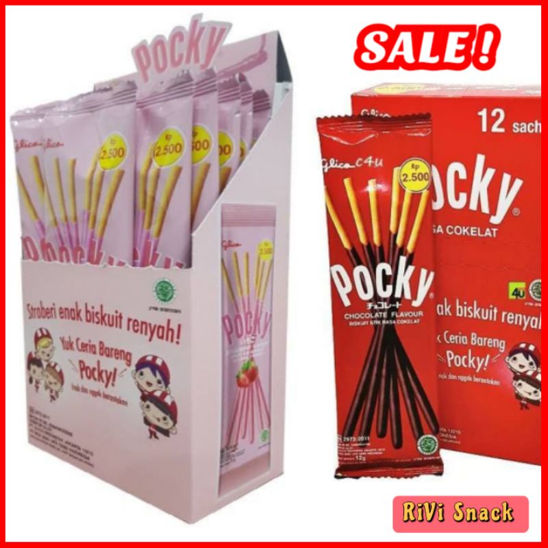 

[PROMO] BIJIAN POCKY SACHET MINI / GLICO POCKY COKLAT STRAWBERRY HAMPERS ULTAH