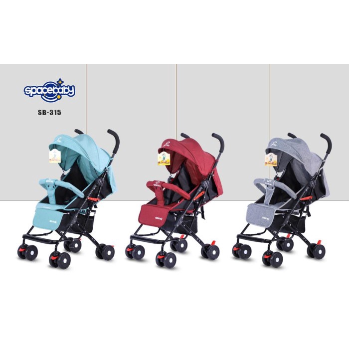BABY STROLLER BUGGY SB-315 SPACEBABY /Kereta Bayi / Dorongan Bayi / Kereta Dorong Bayi