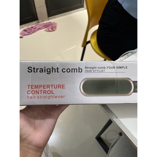 straight comb hair stylist, hair straightener FH909
