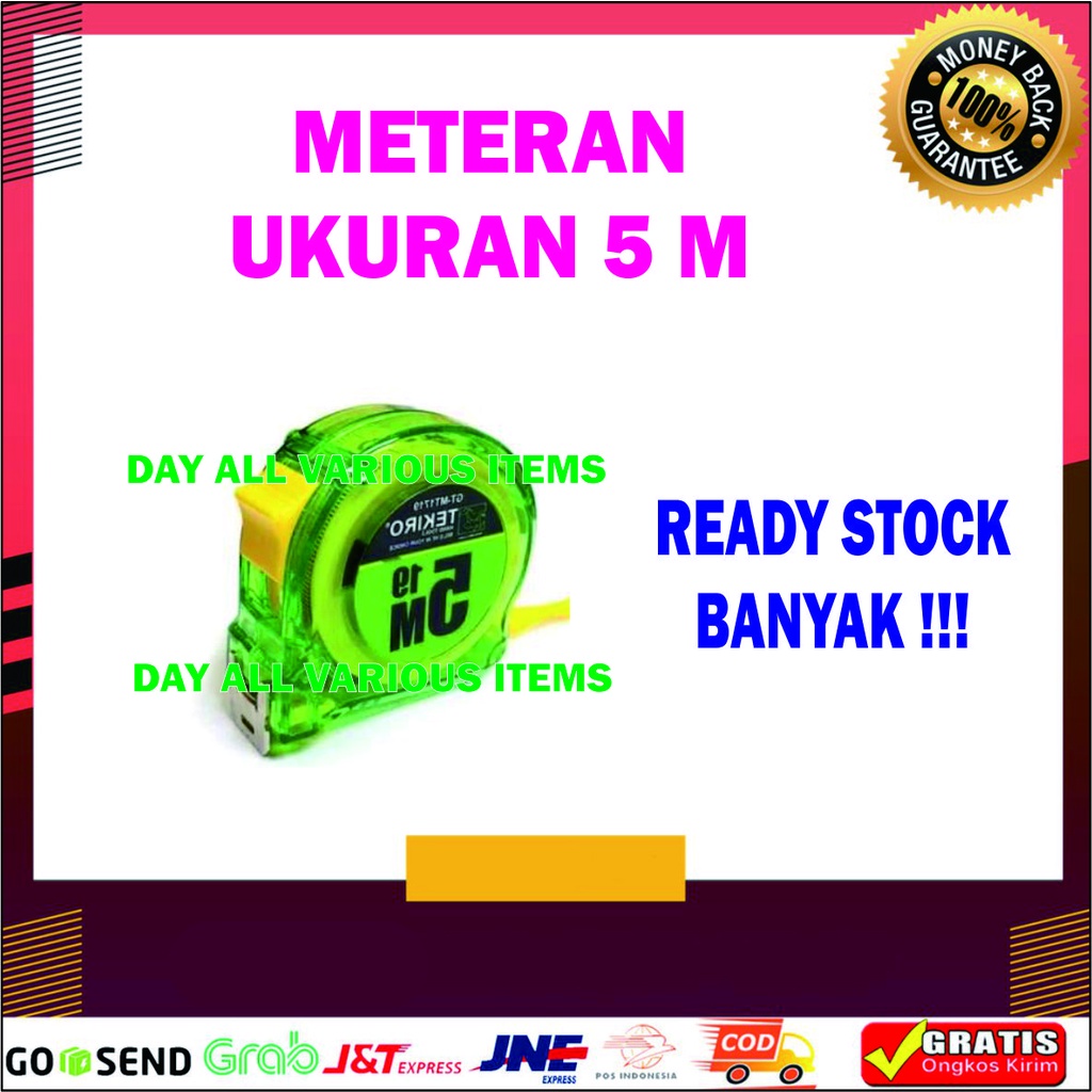 METERAN UKURAN 5 M ORIGINAL