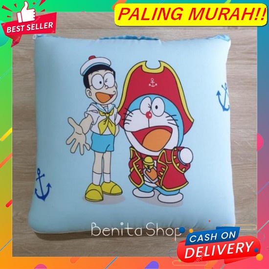 Bantal Selimut Karakter Selimut Boneka Balmut Dewasa2 In 1 Terbaruseli Balmut Mini Doraemon Treasure