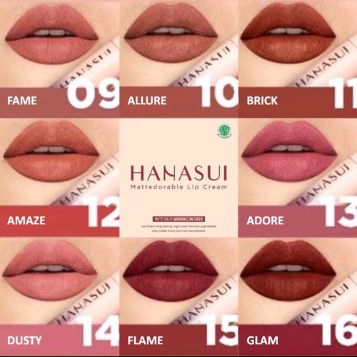 NEW SHADE BOBA Hanasui Mattedorable Lip Cream