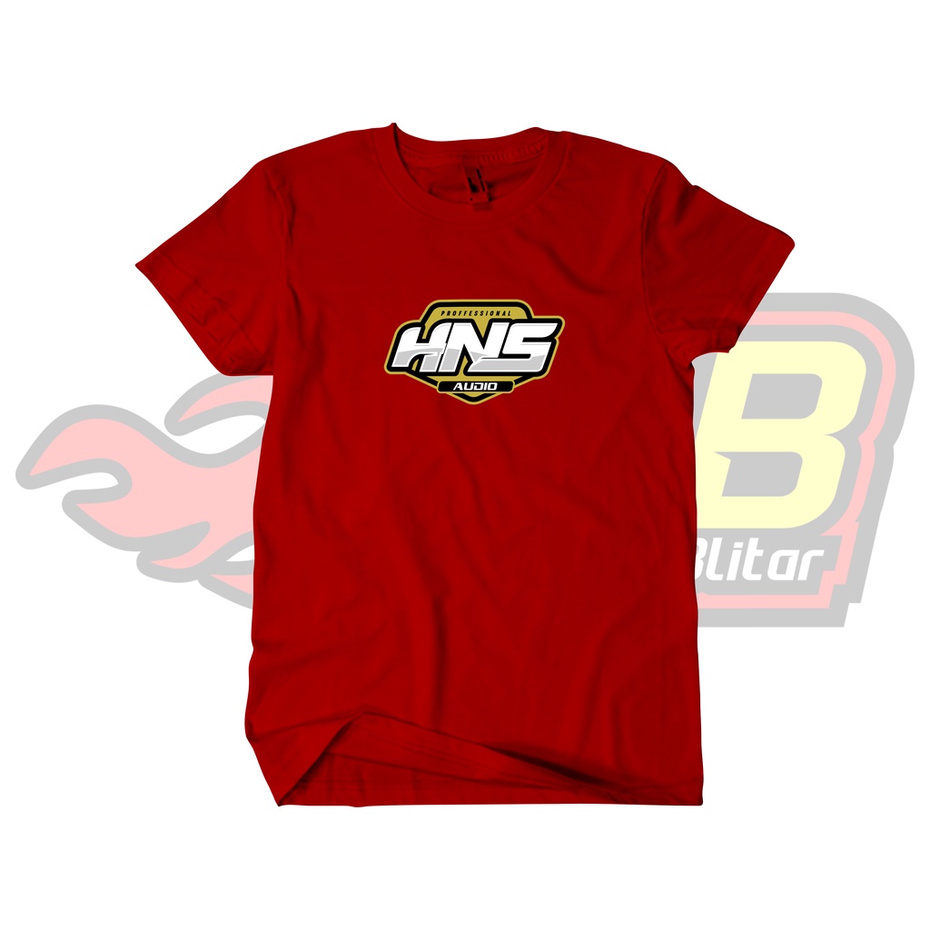 Kaos HNS Audio Unofficial Distro Katun Combed