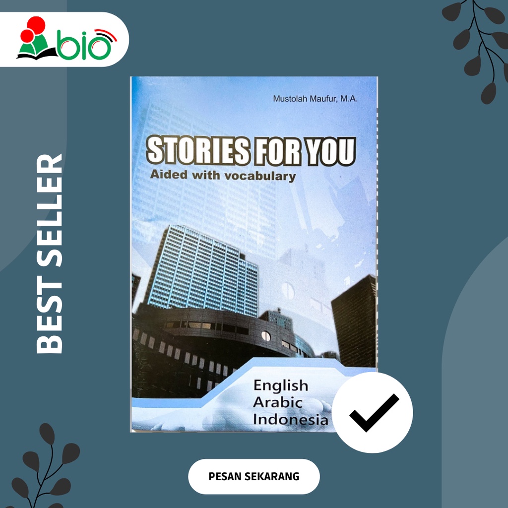 Buku Stories For You Kelas 3 KMI / Buku Bahasa Inggris Kelas 3 KMI