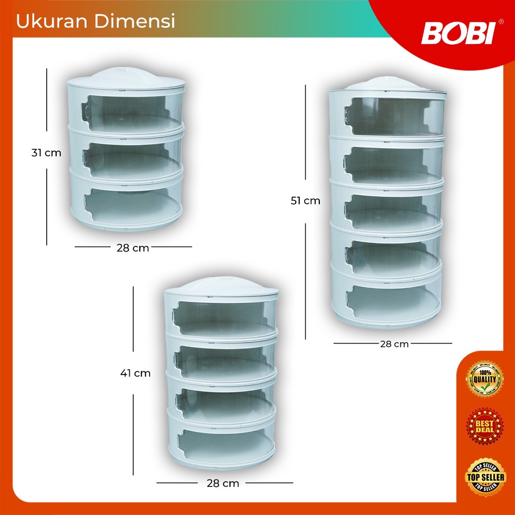 Rak Susun Makanan  - Tempat Display Penyimpanan Makanan - Food Container Display - New 2021