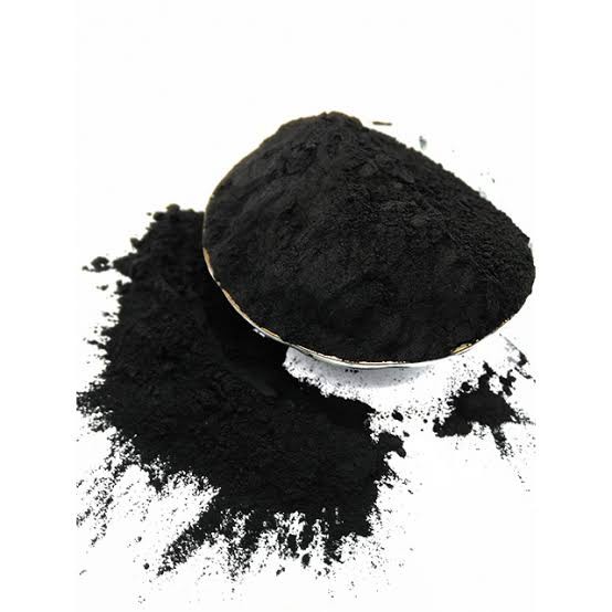 

Pure Organic Activated Charcoal Powder Warna Hitam Alami Premium 50 gr