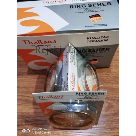 RING SEHER SATRIA F150 FU FU150 SATRIA150 OS STD 25 50 75 100 150 PISTON RING SATRIA THALLAND THAILA