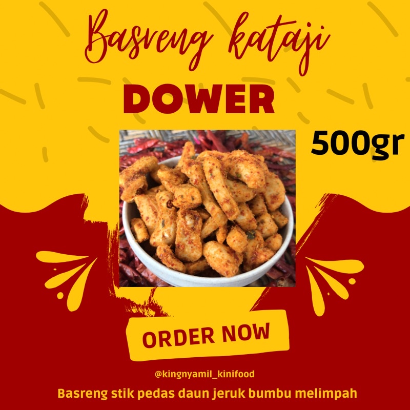 

PREMIUM !! BASRENG HOME MADE, KATAJI BASO GORENG VIRAL 500gr BUMBU MELIMPAH