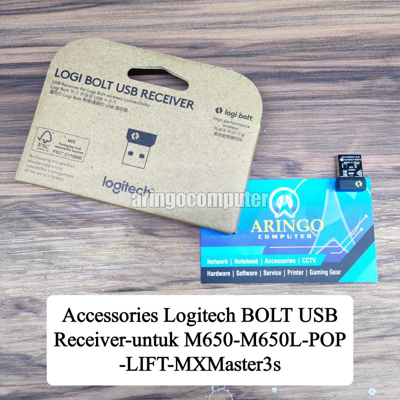 Accessories Logitech BOLT USB Receiver-untuk M650-M650L-POP-LIFT-MXMaster3s