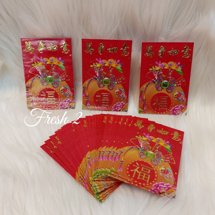 

Nikmati Angpao Imlek Fu Netral Isi 30 Pcs Bergaransi
