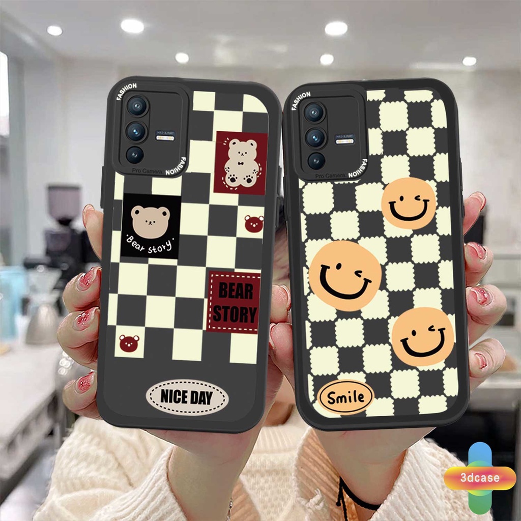 Casing Realme C11 2021 C21Y C15 C21 C25 C20 C3 C12 C25S 5 5S 5i C17 7i C1 C25Y C2 C3i 6i C20A Narzo 20 10 10A 20A 30A Soft Case Motif Beruang