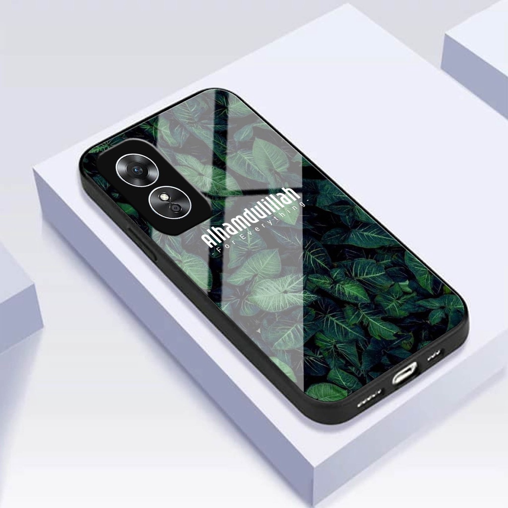 (U 065) Softcase Kaca Kilau Oppo A17 A17k - Case Oppo A17 A17k - Softcase Kaca Glossy Oppo A17 A17k 