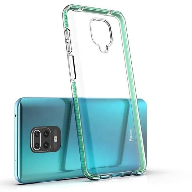 Case Redmi Note 9 Pro/ Note 9 Transparent Softcase with Color Bumper - Putih, Note 9 Pro