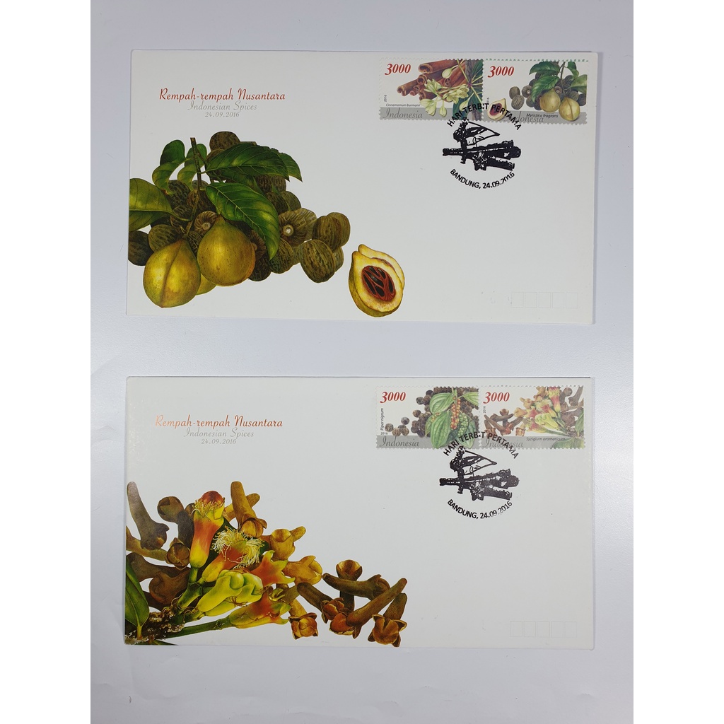 

Perangko SHP Rempah Rempah Nusantara Tahun 2016 Set