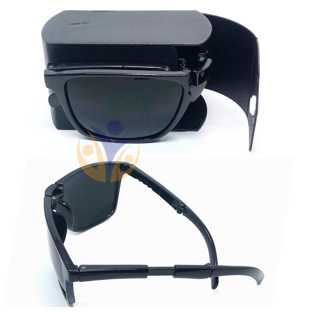 Kacamata hitam lipat polarized UV400