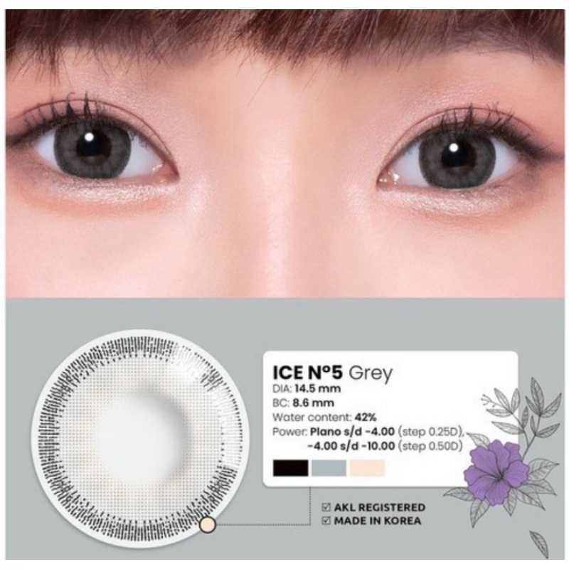 X2 Ice N5 / Ice No 5 Softlens Warna