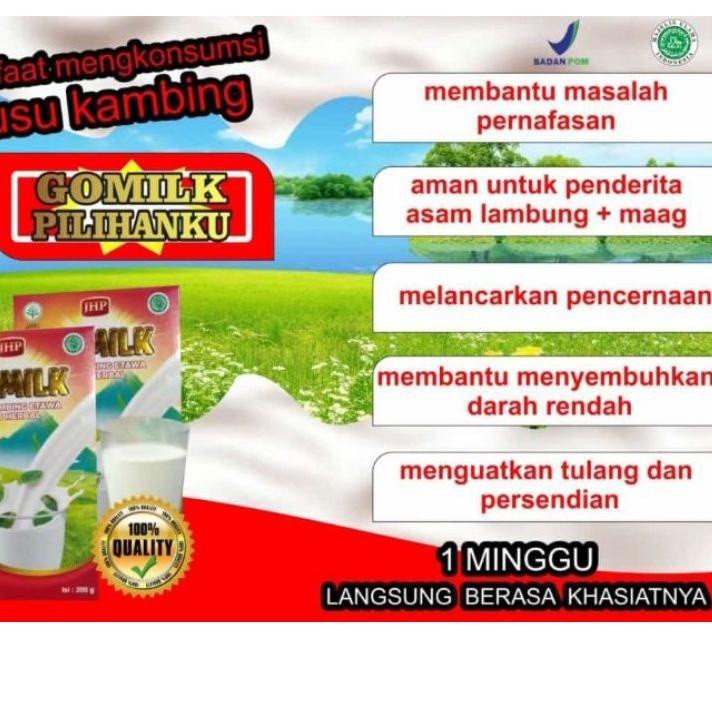 

✅Diamond Promo Gomilk Susu Kambing Etawa Plus Herbal