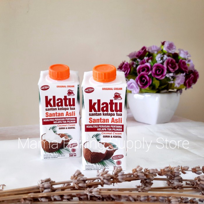 

KLATU Santen Santan Kelapa Tua Asli Coconut Cream Masakan Manisan