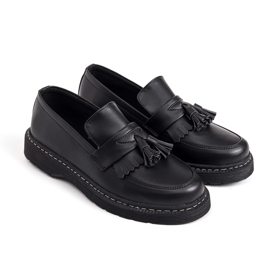 LUIZ BLACK |ManNeedMe x Lvnatica| Sepatu Loafers Pria Formal Kantor ORIGINAL