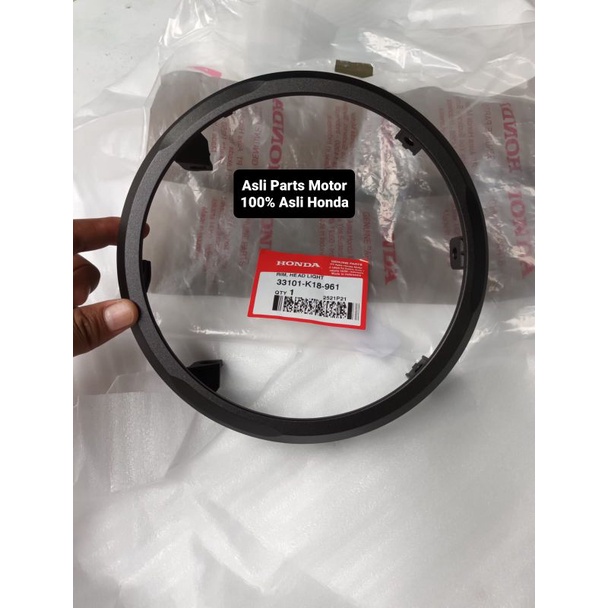33101 - K18 - 961 RING LAMPU BULAT HONDA CB VERZA 2018  ASLI ORIGINAL HONDA AHM
