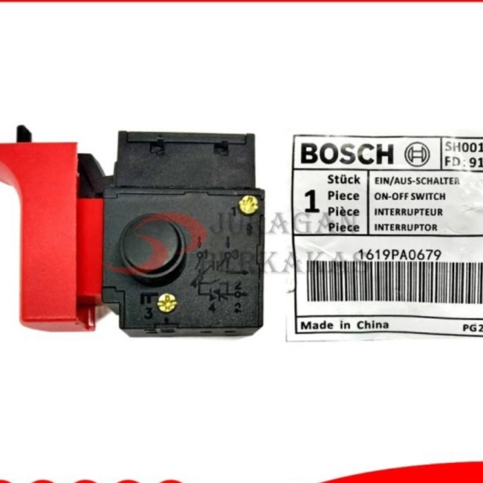 Mesin Bor Switch Gsb 550 Bosch Ori - Saklar Mesin Bor Bosch 13Mm Gsb 550 Bosch