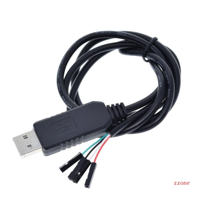 Modul Kabel Konverter USB Ke TTL RS232 Serial Port Panjang 100cm CH340