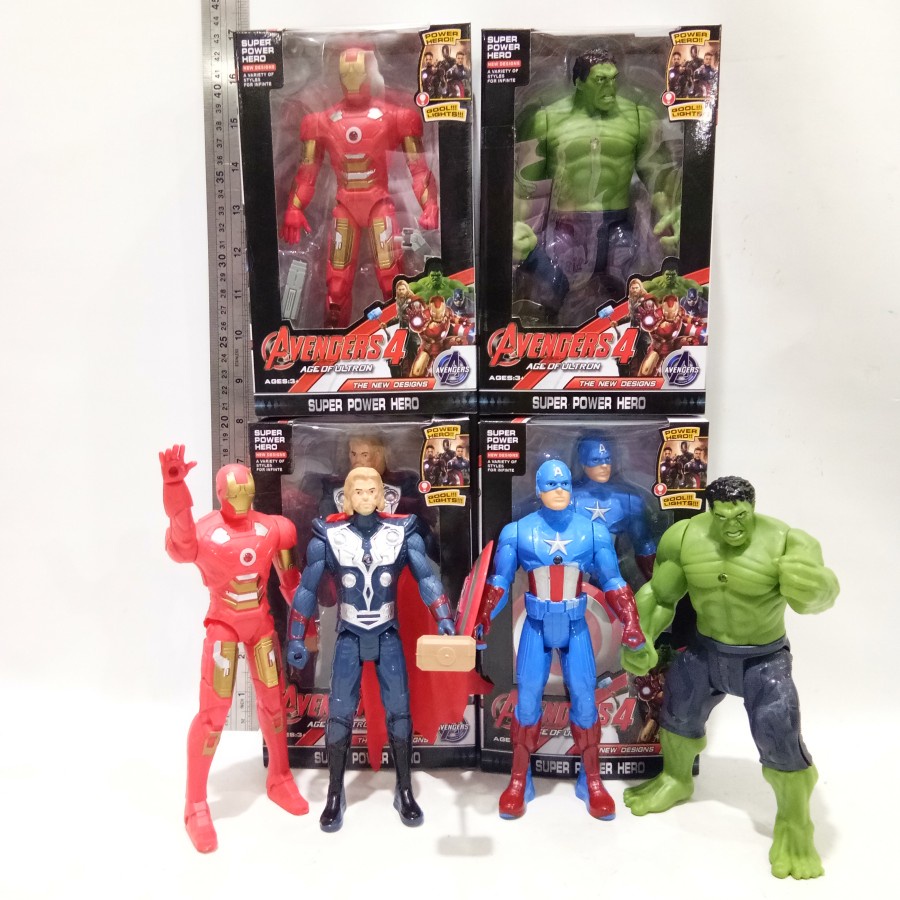 Mainan Figure Avengers Age of Ultron Set superhero 1 set 4pcs  - 1873