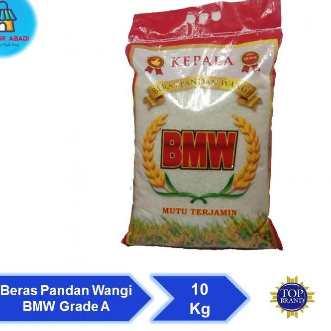 

BAYAR DITEMPAT✔️Beras Pandan Wangi BMW Merah 10 Kg || Makmur Abadi Official Store|RA6