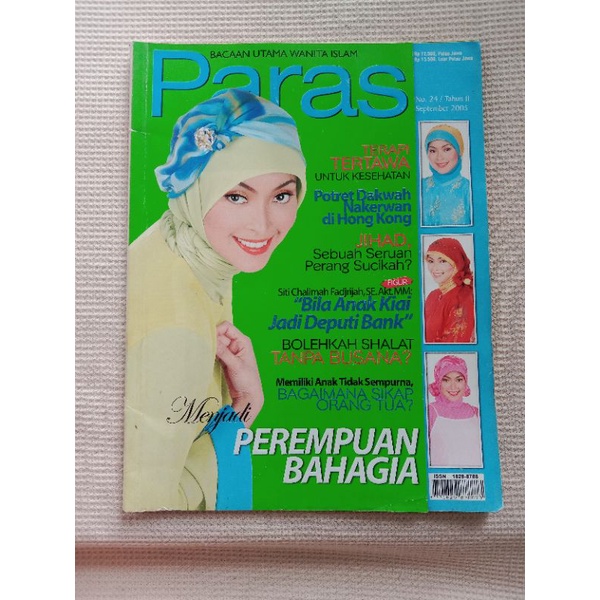 MAJALAH PARAS EDISI SEPTEMBER 2005