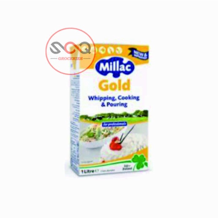 

ORIGINAL MURAH Millac Gold Whipping, Pouring & Cooking Cream 1 Ltr