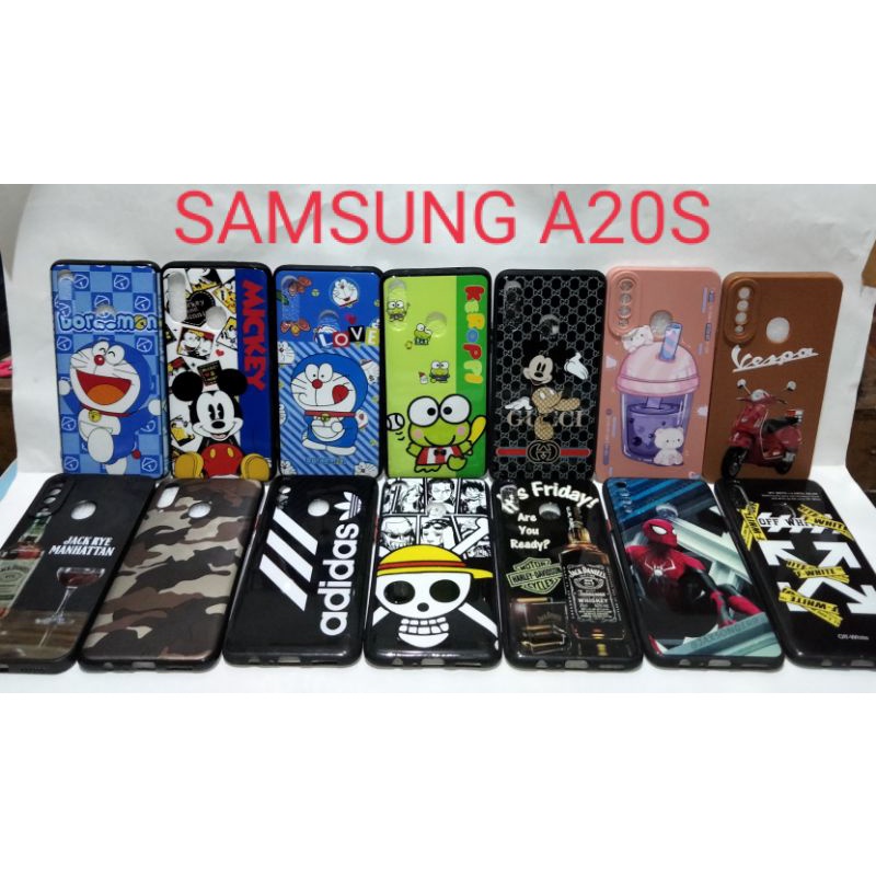 SOFTCASE GAMBAR ANIMASI TERBARU SAMSUNG A20S