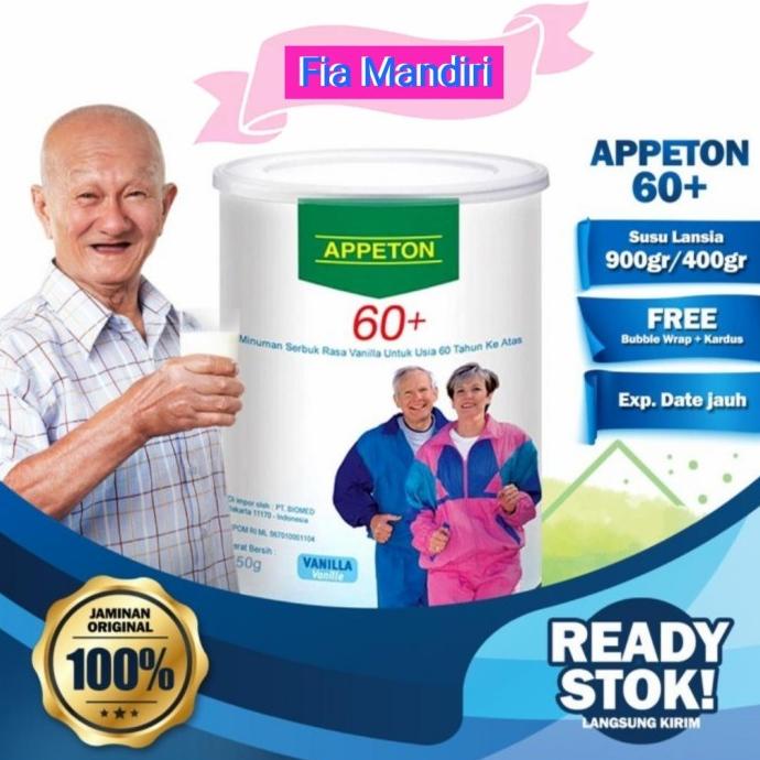 

[ COD ] APPETON 60+ (Vanilla) 400 gr