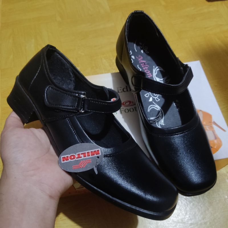 Sepatu Pantofel Wanita Milton Sepatu Paskibra Sepatu Kerja Wanita - Murah Berkualitas