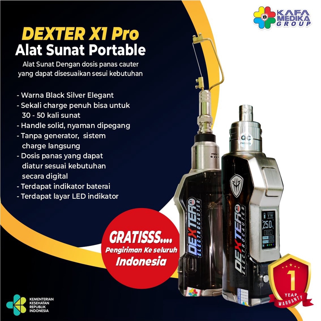 Dexter X1 Pro / Alat Sunat Premium / Electro Cauter