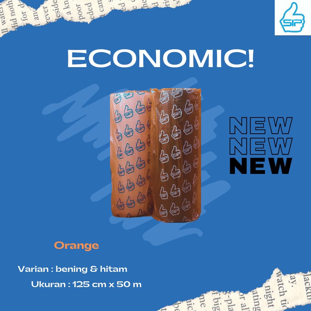

[ TERMURAH ] PLASTIK BUBBLE WRAP 125 cm x 50 m Eco Premium 2,1 kg