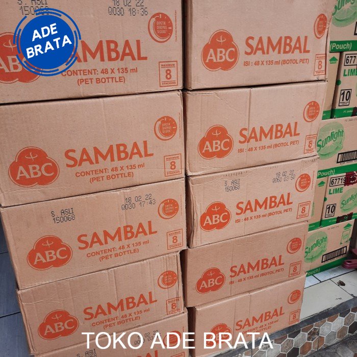

saos abc 135ml 1 dus isi 48 pcs