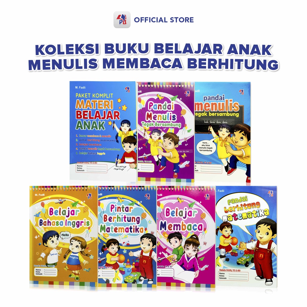 Jual Buku Belajar Menulis Huruf Dan Angka Belajar Membaca Belajar ...