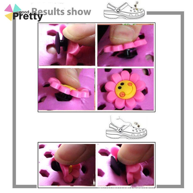 Charms Pin Bahan Pvc Glow In The Dark Desain Makanan Untuk Aksesoris Charms Fashion - PD