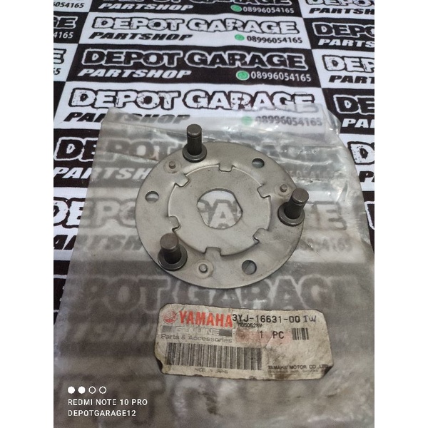 plat tatakan kampas ganda nouvo lele original japan