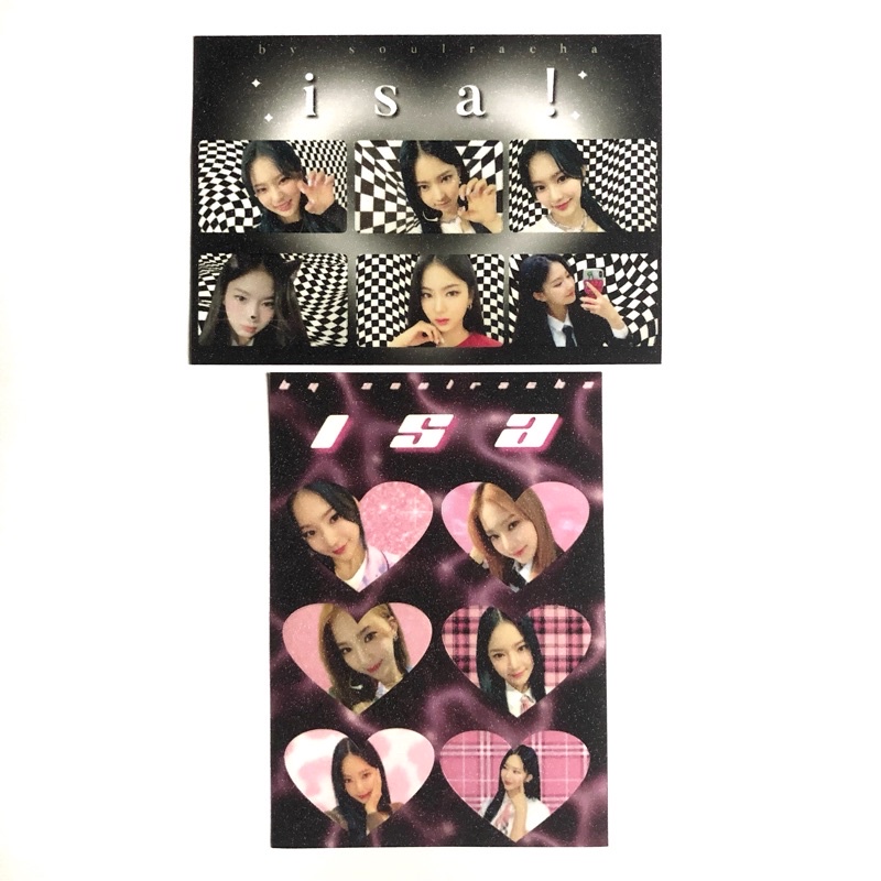 

STAYC Isa Glitter Stickers A6