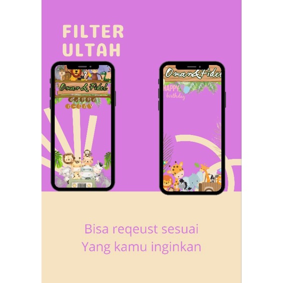 Filter instagram ulang tahun/Wedding